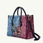 New South Wales And Queensland Leather Bag Cockroaches With Frogs Aboriginal Art
