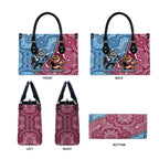 New South Wales And Queensland Leather Bag Cockroaches With Frogs Aboriginal Art
