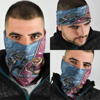 New South Wales And Queensland Neck Gaiter Cockroaches With Frogs Aboriginal Art