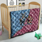 New South Wales And Queensland Quilt Cockroaches With Frogs Aboriginal Art