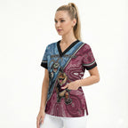 Personalised New South Wales And Queensland Scrub Top Cockroaches With Frogs Aboriginal Art