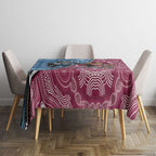 New South Wales And Queensland Tablecloth Cockroaches With Frogs Aboriginal Art