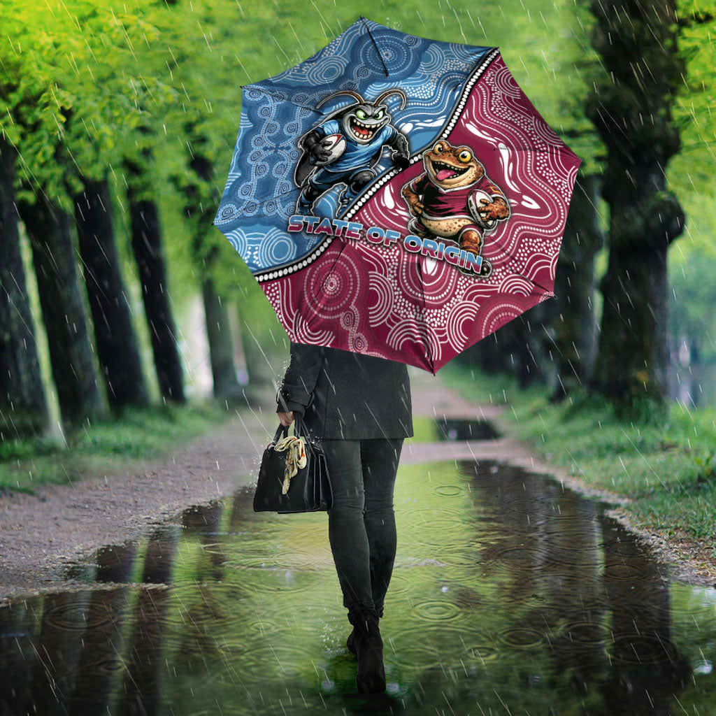 New South Wales And Queensland Umbrella Cockroaches With Frogs Aboriginal Art
