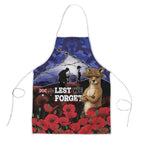 ANZAC Day Apron Lest We Forget