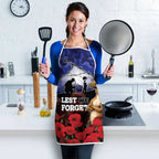 ANZAC Day Apron Lest We Forget