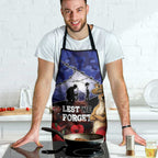 ANZAC Day Apron Lest We Forget