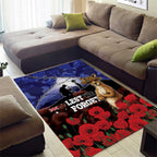 ANZAC Day Area Rug Lest We Forget