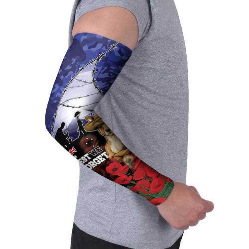 ANZAC Day Arm Sleeves Lest We Forget