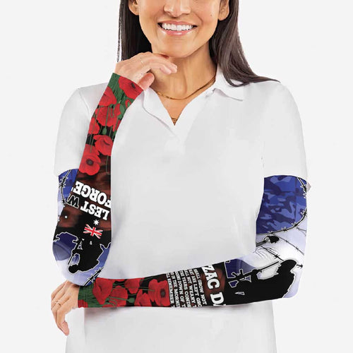 ANZAC Day Arm Sleeves Lest We Forget