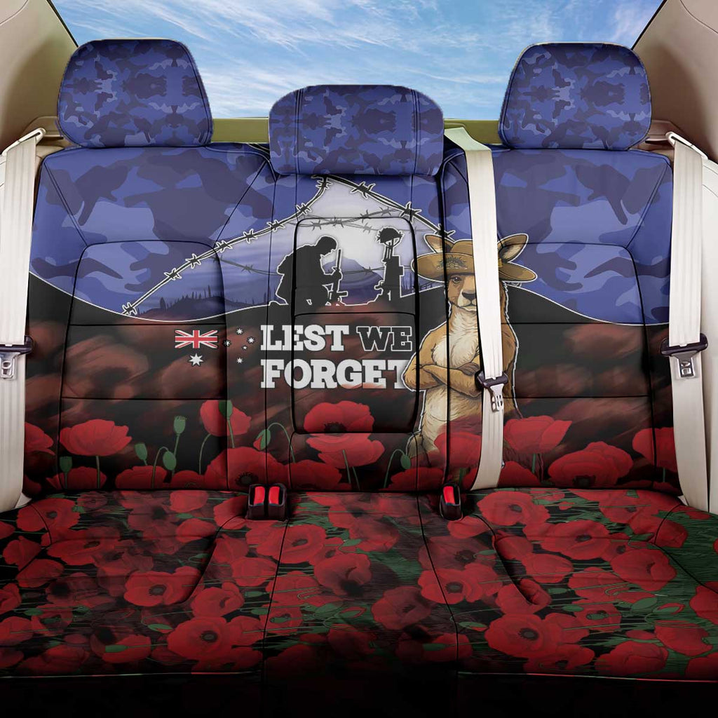 ANZAC Day Back Car Seat Cover Lest We Forget