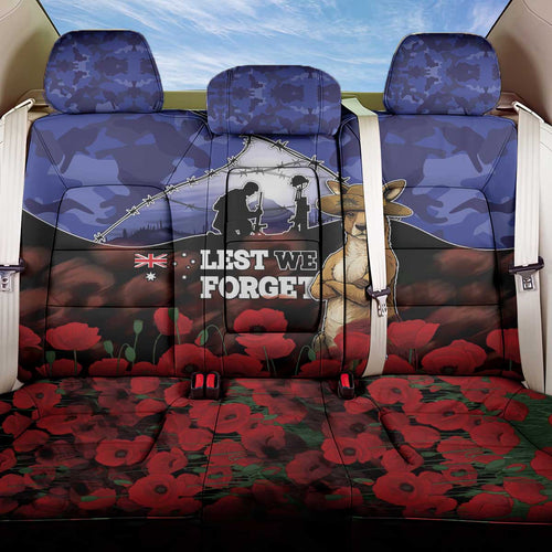 ANZAC Day Back Car Seat Cover Lest We Forget