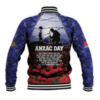 ANZAC Day Baseball Jacket Lest We Forget