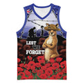 ANZAC Day Basketball Jersey Lest We Forget