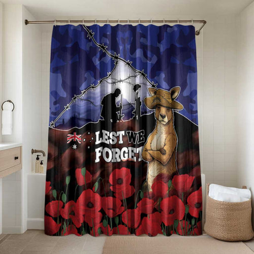 ANZAC Day Bathroom Set Lest We Forget
