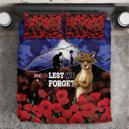 ANZAC Day Bedding Set Lest We Forget