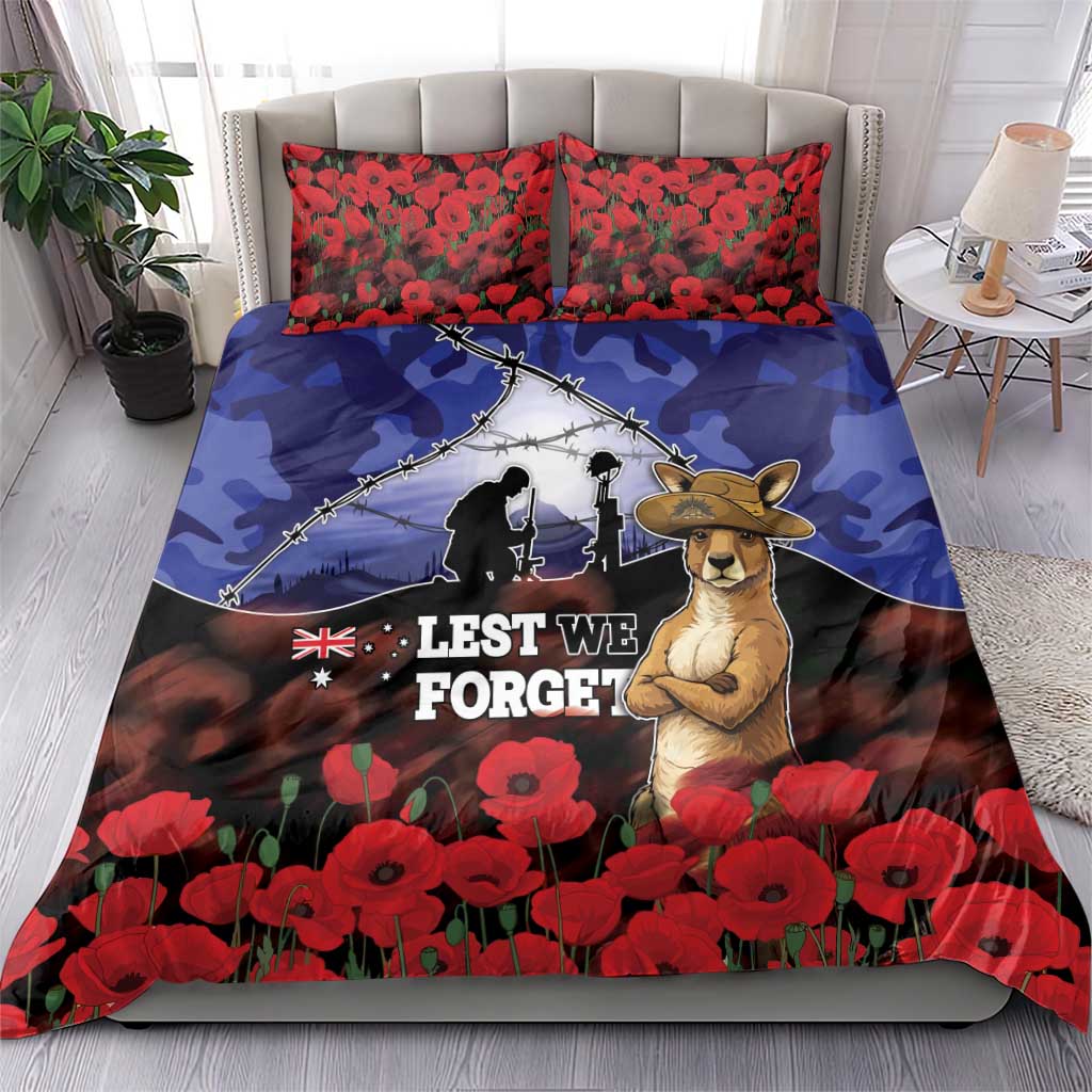 ANZAC Day Bedding Set Lest We Forget