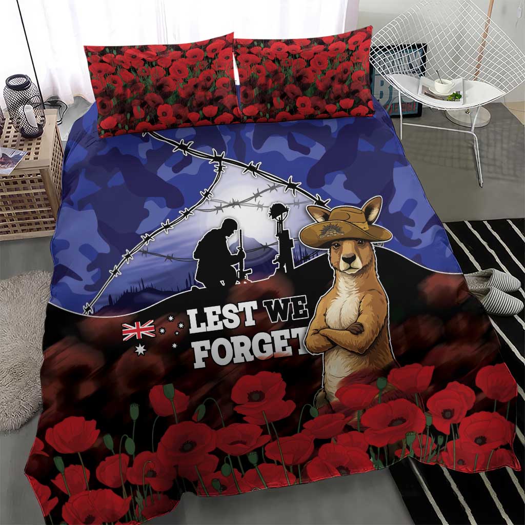 ANZAC Day Bedding Set Lest We Forget