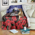 ANZAC Day Blanket Lest We Forget