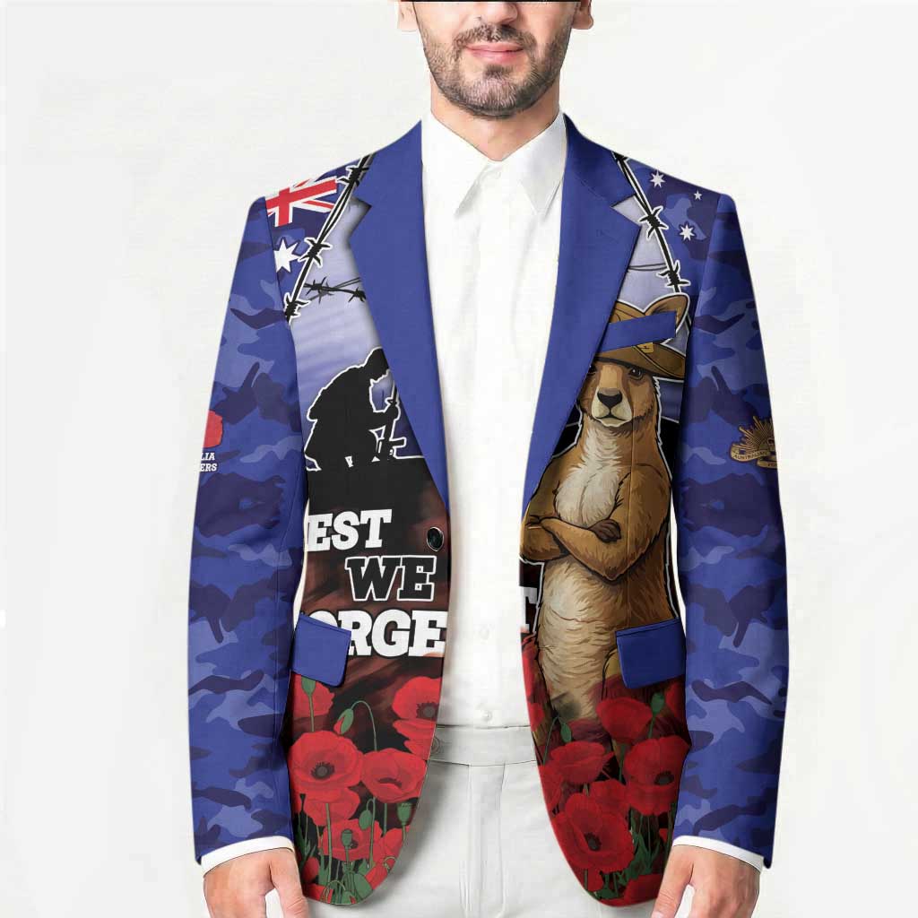ANZAC Day Blazer Lest We Forget