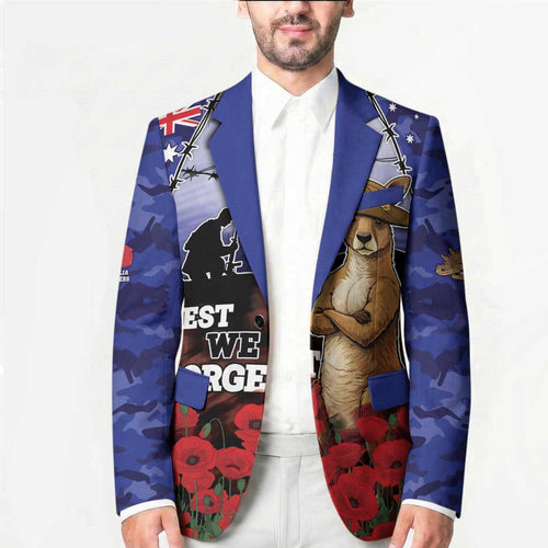 ANZAC Day Blazer Lest We Forget