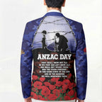 ANZAC Day Blazer Lest We Forget