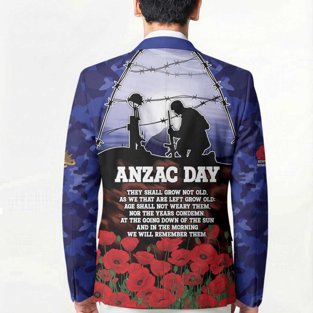 ANZAC Day Blazer Lest We Forget