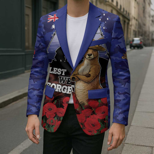ANZAC Day Blazer Lest We Forget