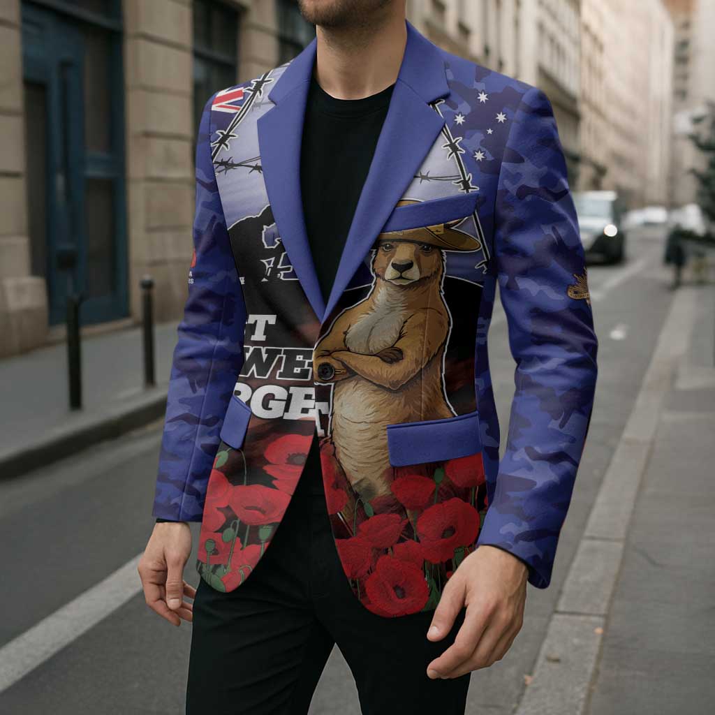 ANZAC Day Blazer Lest We Forget