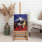 ANZAC Day Canvas Wall Art Lest We Forget