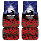 ANZAC Day Car Mats Lest We Forget