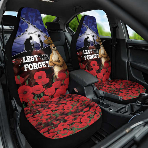 ANZAC Day Car Seat Cover Lest We Forget