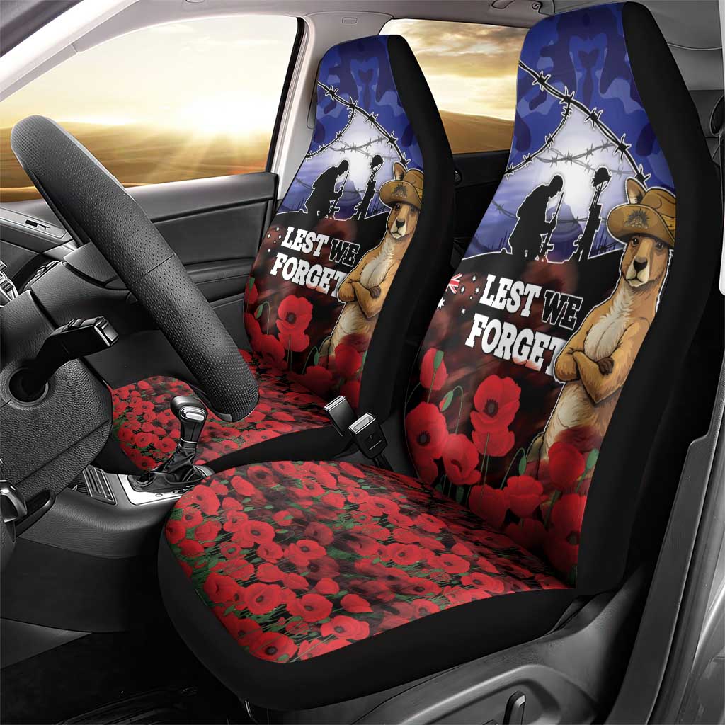 ANZAC Day Car Seat Cover Lest We Forget