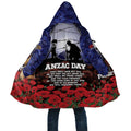 ANZAC Day Cloak Lest We Forget