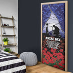 ANZAC Day Door Cover Lest We Forget