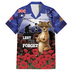 ANZAC Day Family Matching Mermaid Dress and Hawaiian Shirt Lest We Forget