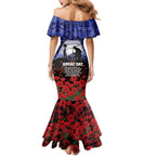 ANZAC Day Family Matching Mermaid Dress and Hawaiian Shirt Lest We Forget