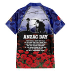 ANZAC Day Family Matching Tank Maxi Dress and Hawaiian Shirt Lest We Forget