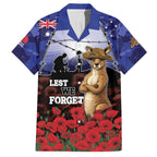ANZAC Day Hawaiian Shirt Lest We Forget