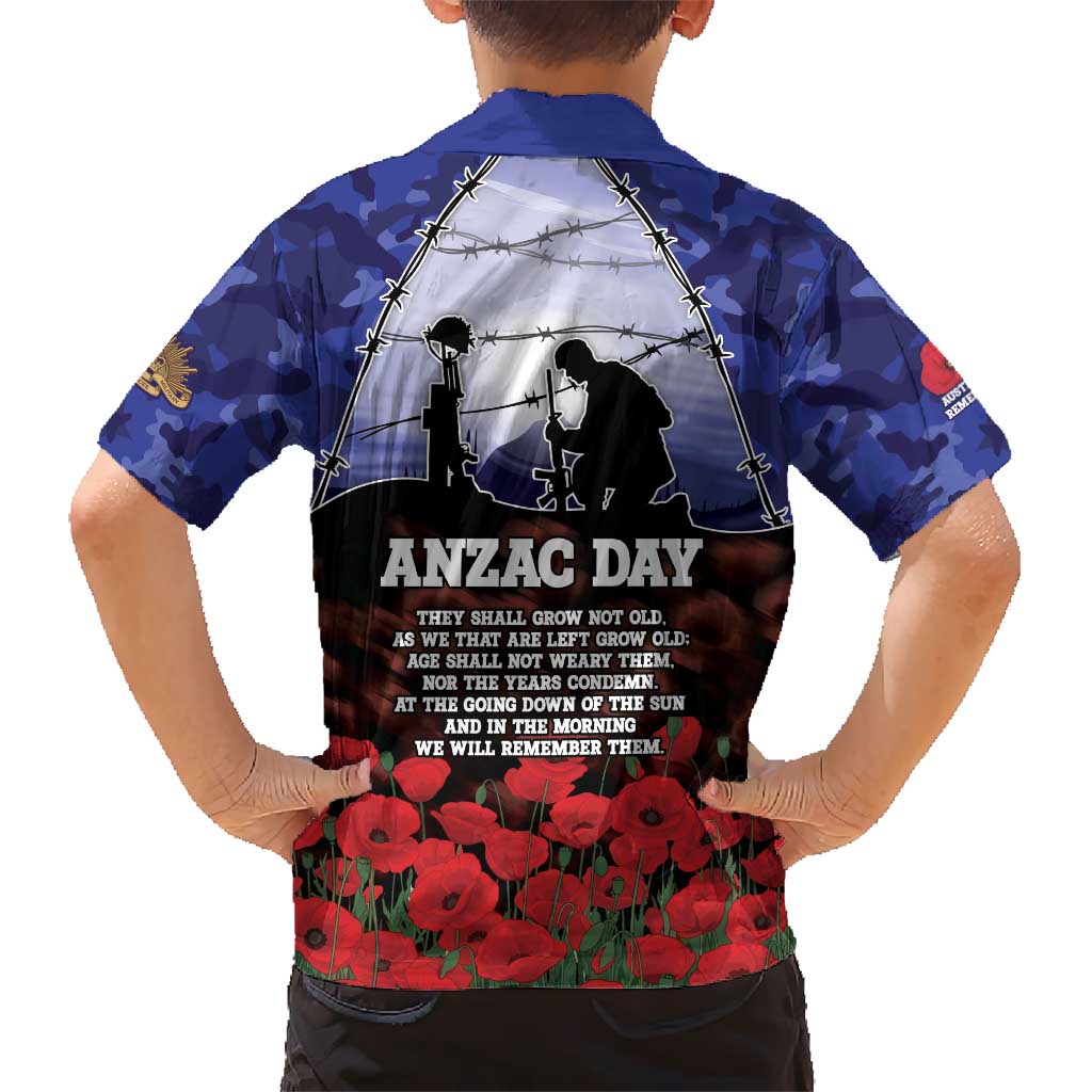 ANZAC Day Hawaiian Shirt Lest We Forget