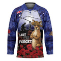 ANZAC Day Hockey Jersey Lest We Forget