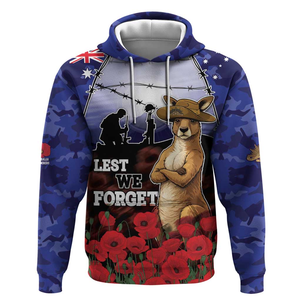 ANZAC Day Hoodie Lest We Forget