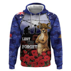 ANZAC Day Hoodie Lest We Forget