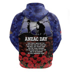 ANZAC Day Hoodie Lest We Forget