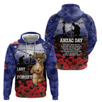 ANZAC Day Hoodie Lest We Forget