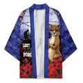 ANZAC Day Kimono Lest We Forget