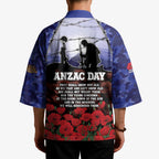 ANZAC Day Kimono Lest We Forget