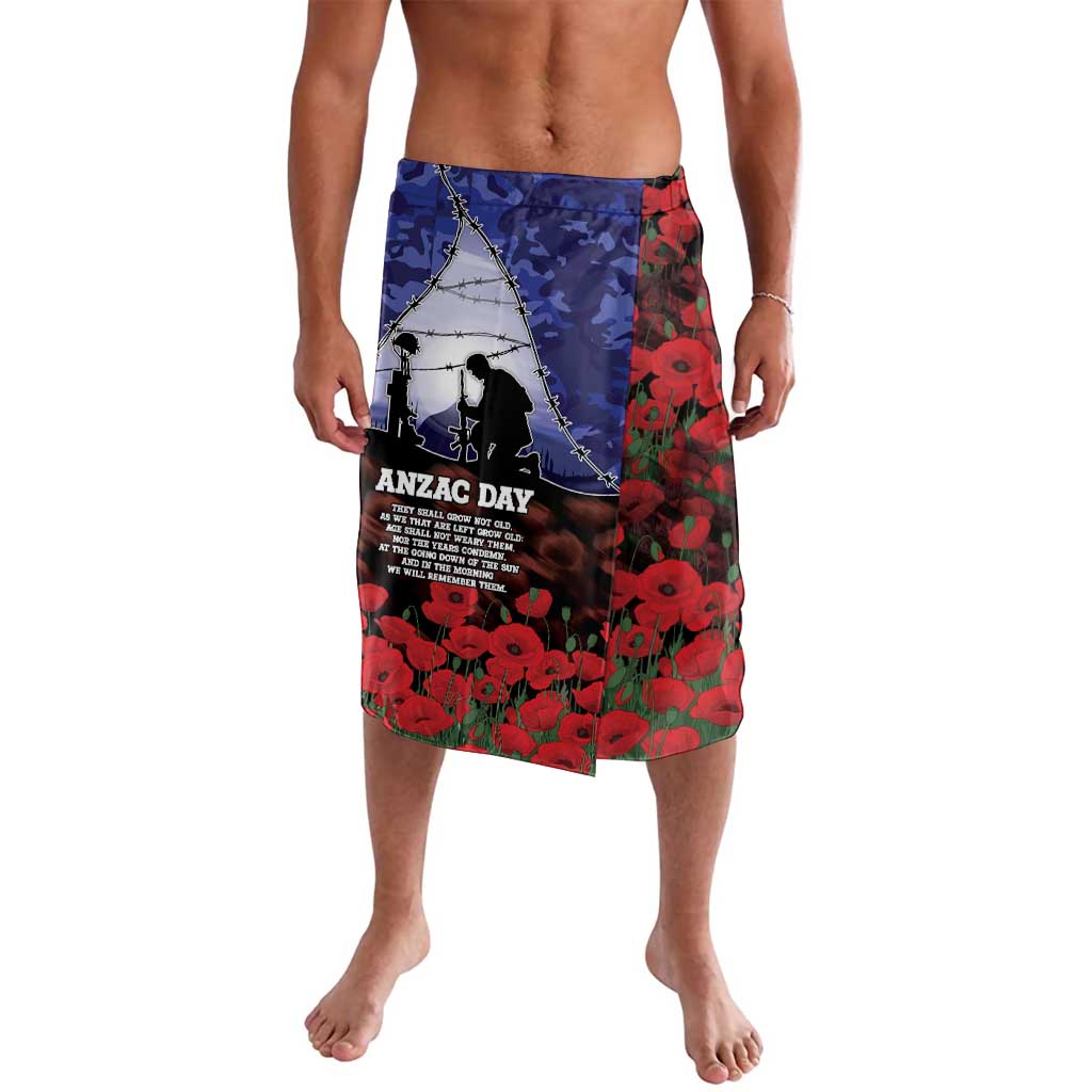ANZAC Day Lavalava Lest We Forget