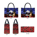 ANZAC Day Leather Bag Lest We Forget