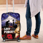 ANZAC Day Luggage Cover Lest We Forget