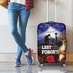 ANZAC Day Luggage Cover Lest We Forget